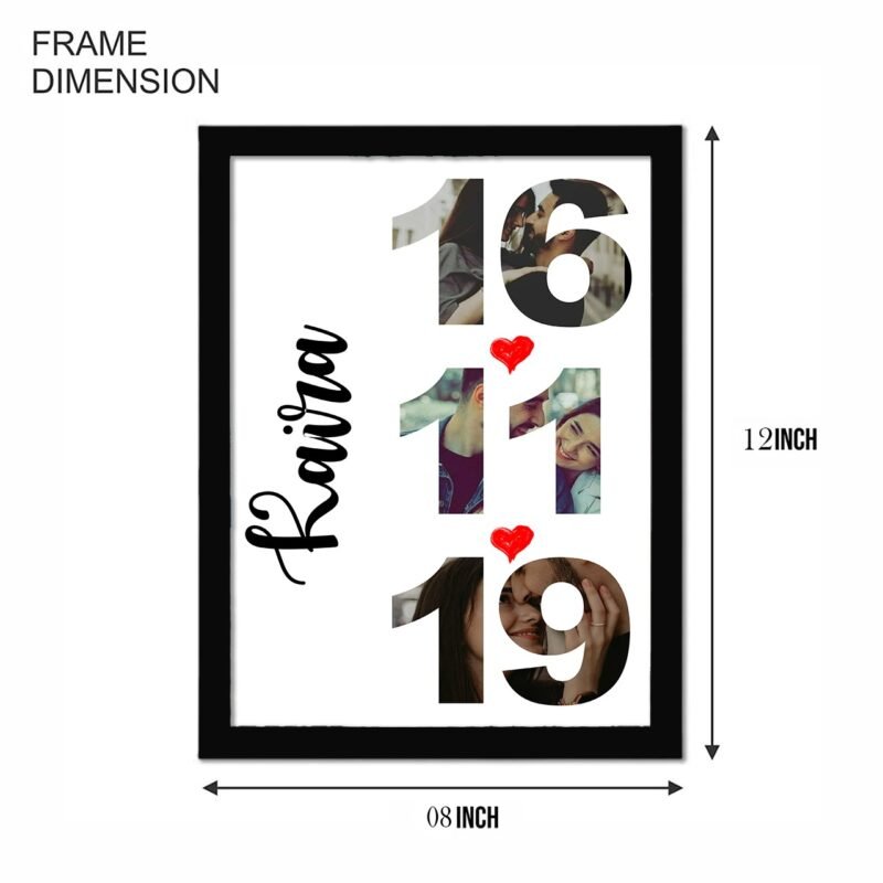 Customized Date Collage Frame - Image 6